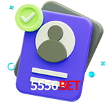 Tornar-se um membro do 5556BET é muito simples